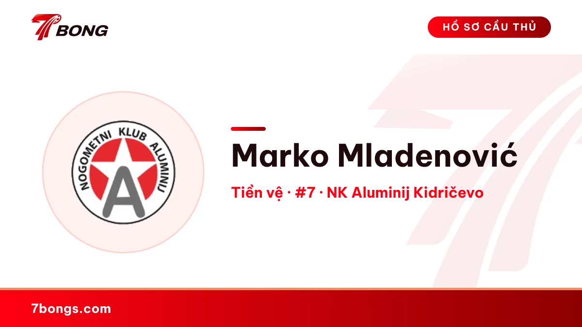 Marko Mladenović — NK Aluminij Kidričevo