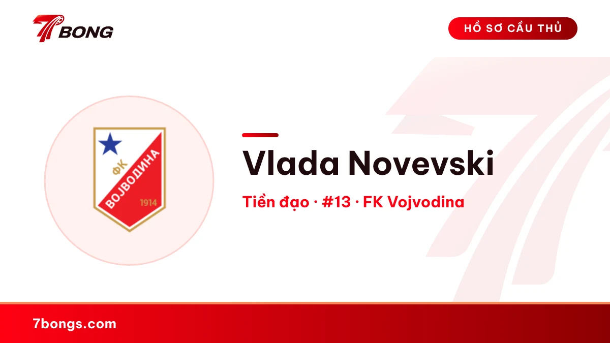 Vlada Novevski — FK Vojvodina