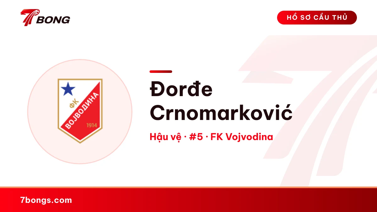 Đorđe Crnomarković — FK Vojvodina