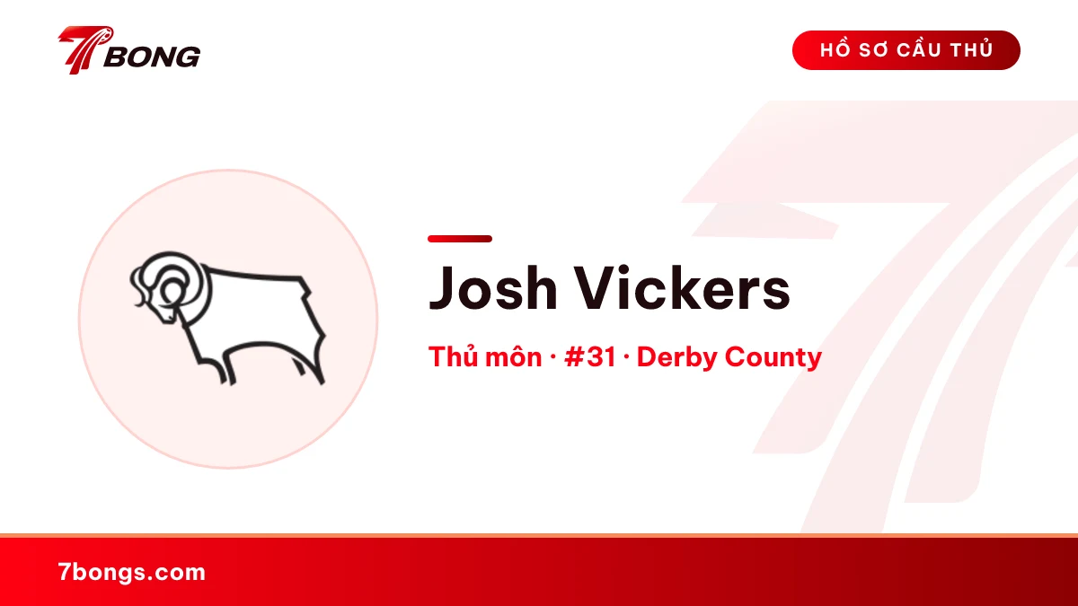 Josh Vickers — Derby County