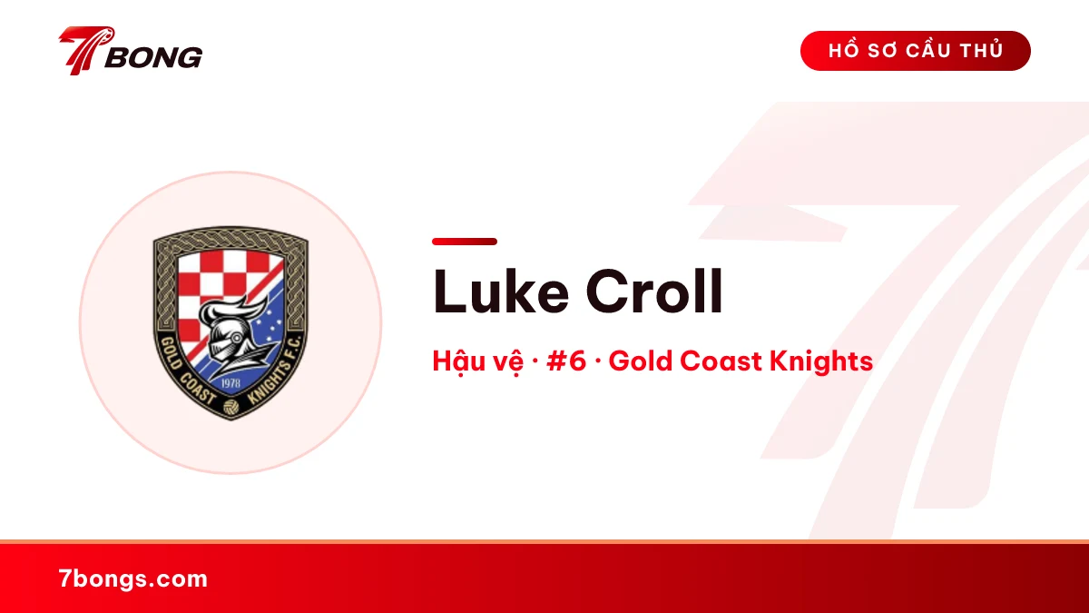 Luke Croll — Gold Coast Knights