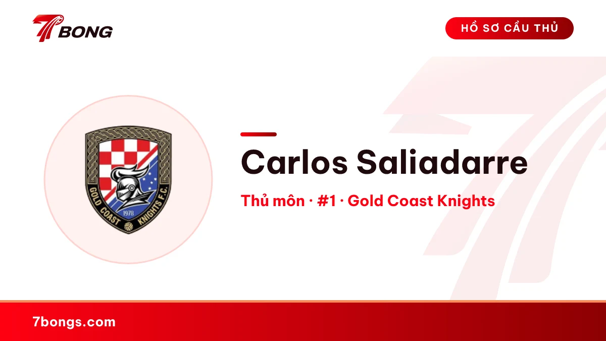 Carlos Saliadarre — Gold Coast Knights
