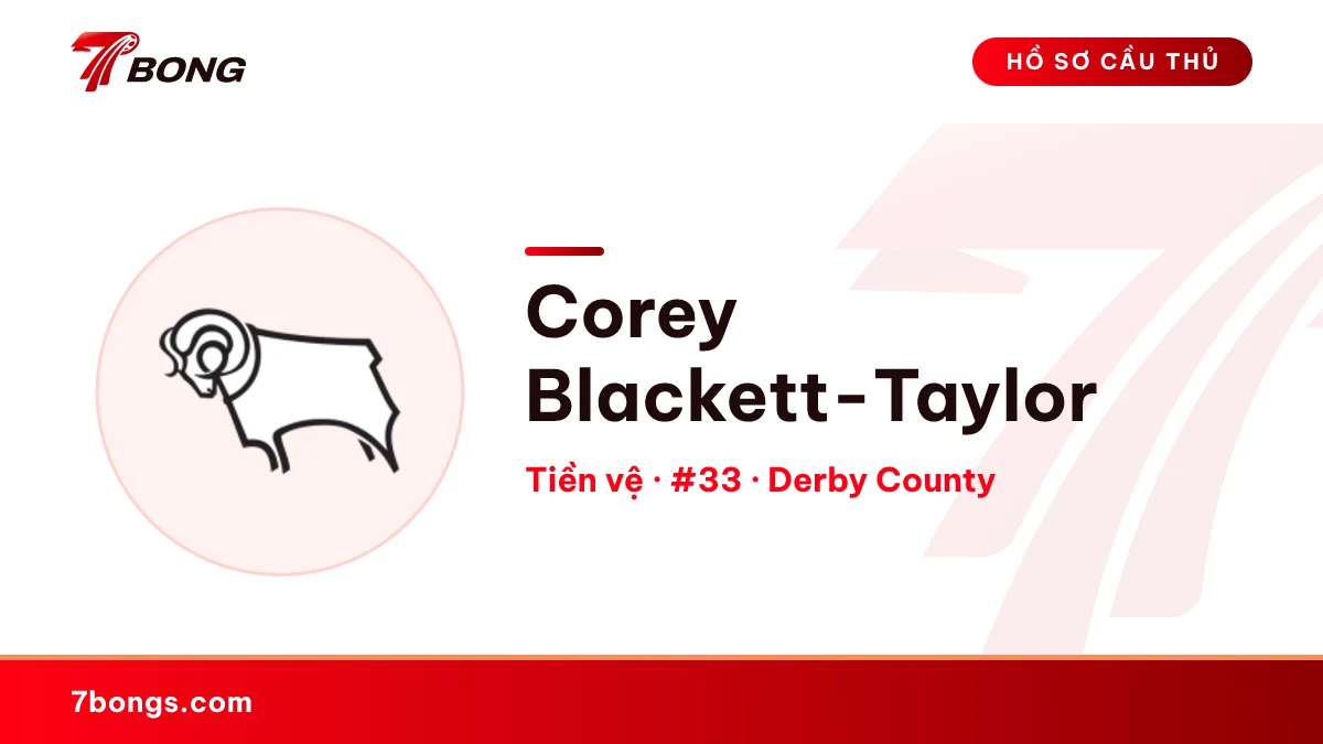 Corey Blackett-Taylor — Derby County
