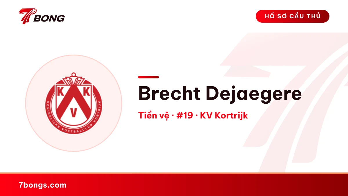 Brecht Dejaegere — KV Kortrijk