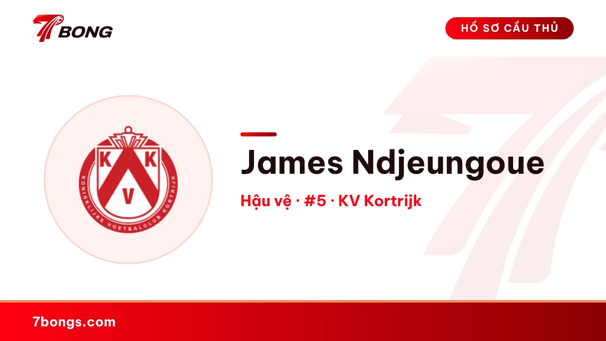 James Ndjeungoue — KV Kortrijk