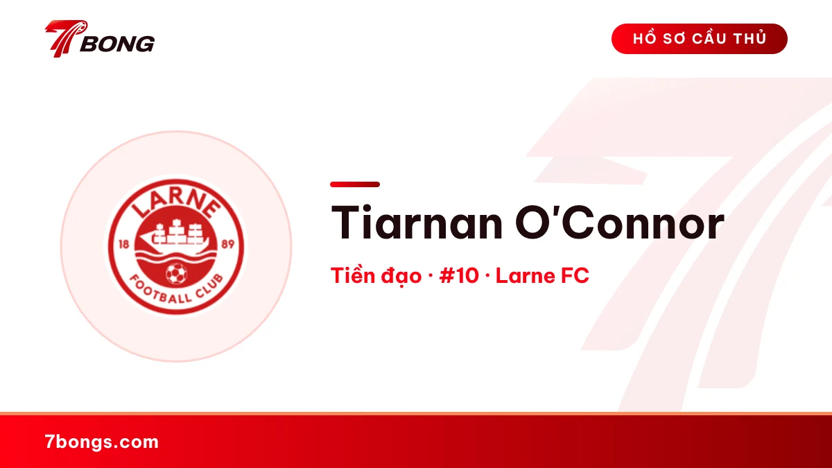 Tiarnan O'Connor — Larne FC