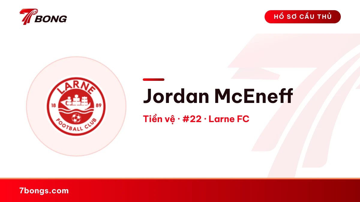 Jordan McEneff — Larne FC