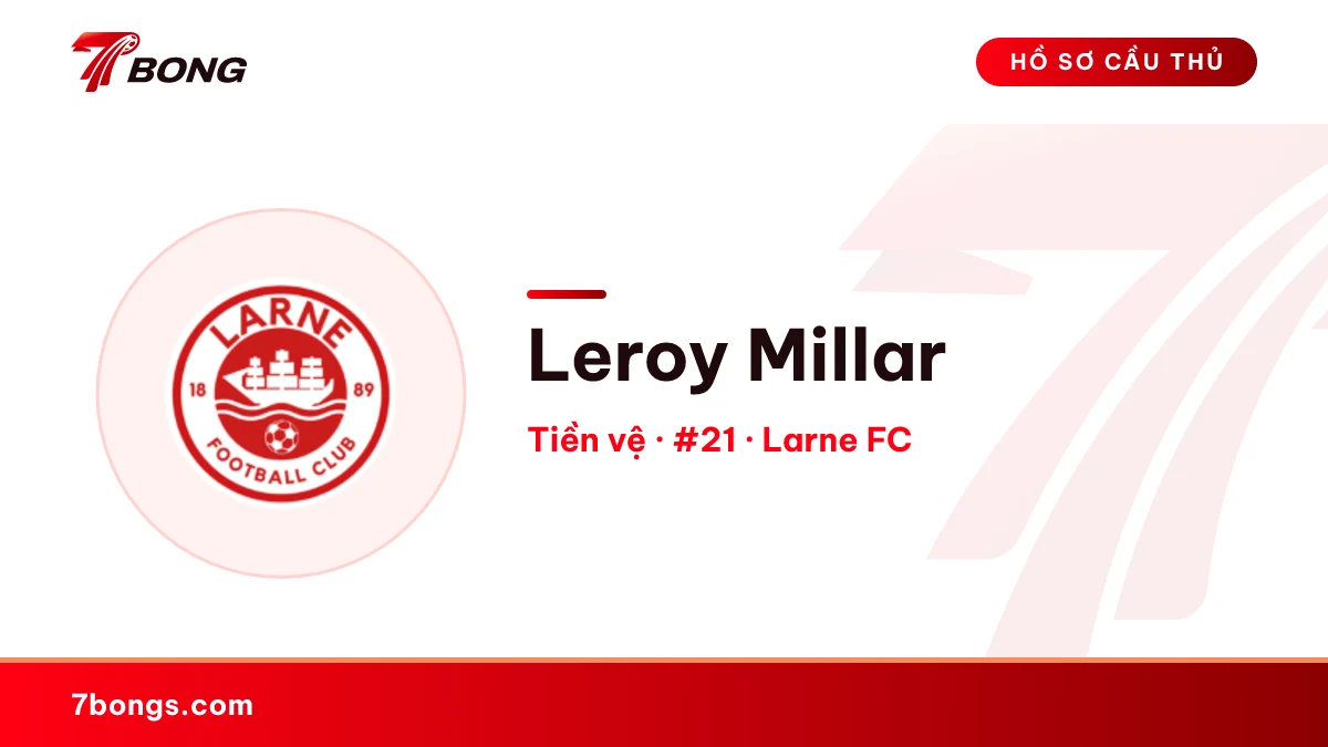 Leroy Millar — Larne FC