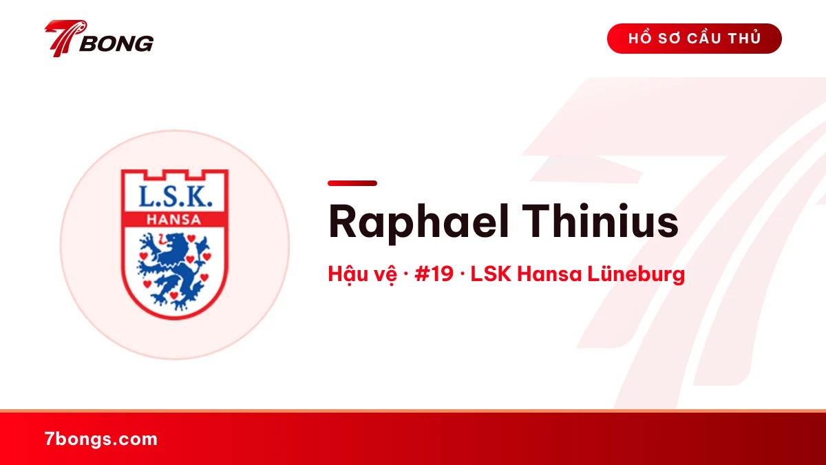 Raphael Thinius — LSK Hansa Lüneburg