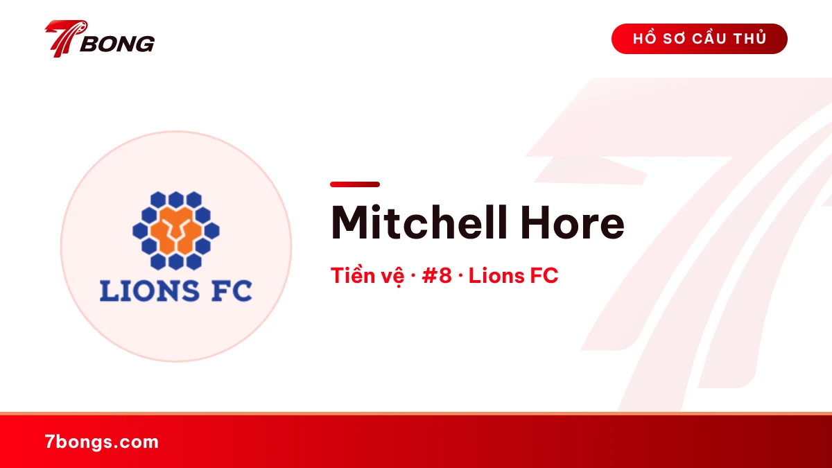 Mitchell Hore — Lions FC