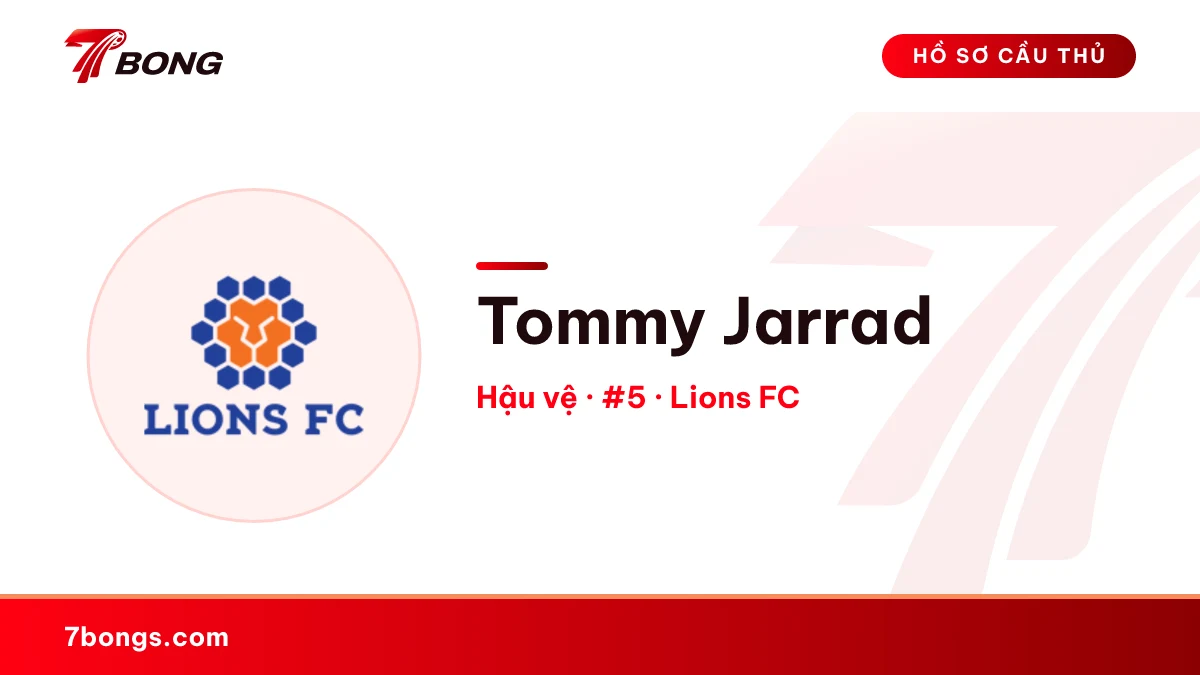 Tommy Jarrad — Lions FC