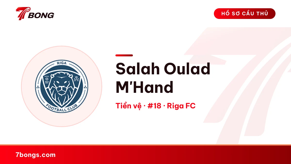Salah Oulad M'Hand — Riga FC