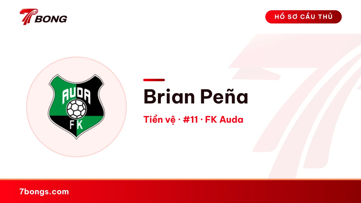 Brian Peña — FK Auda