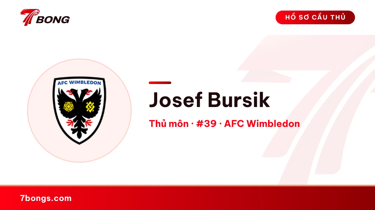 Josef Bursik — AFC Wimbledon