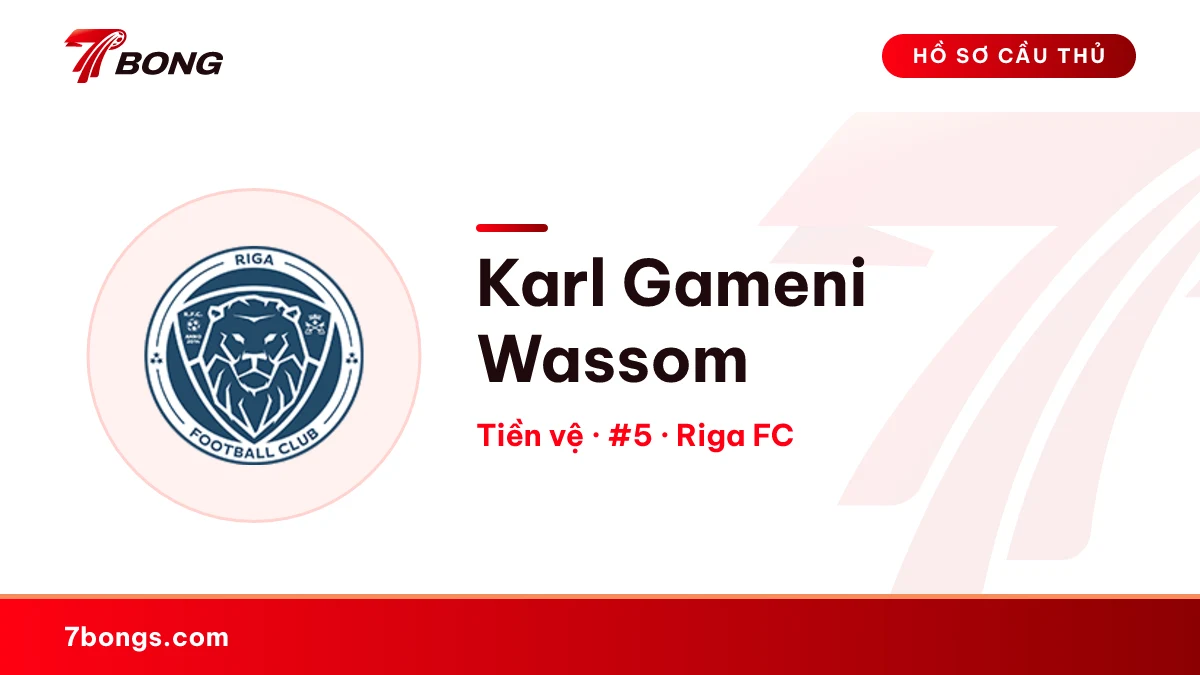 Karl Gameni Wassom — Riga FC
