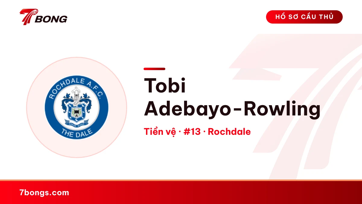 Tobi Adebayo-Rowling — Rochdale