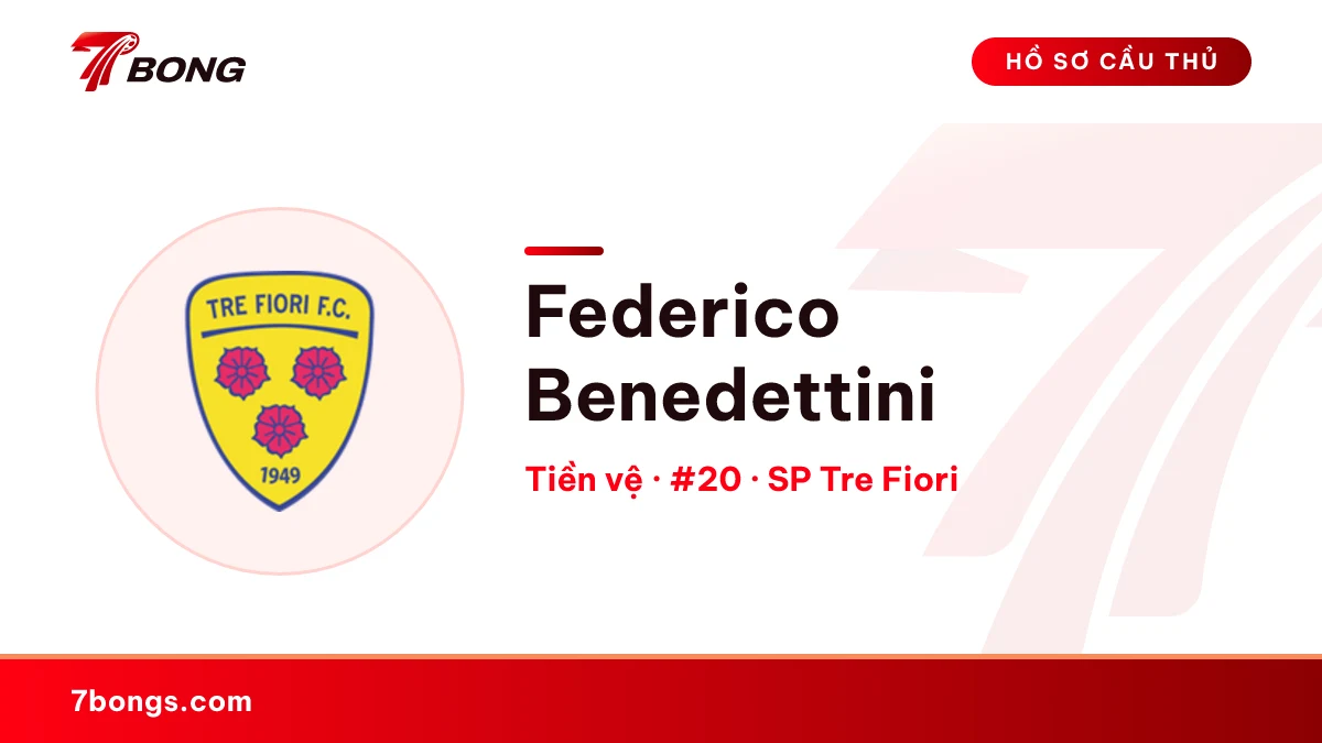 Federico Benedettini — SP Tre Fiori