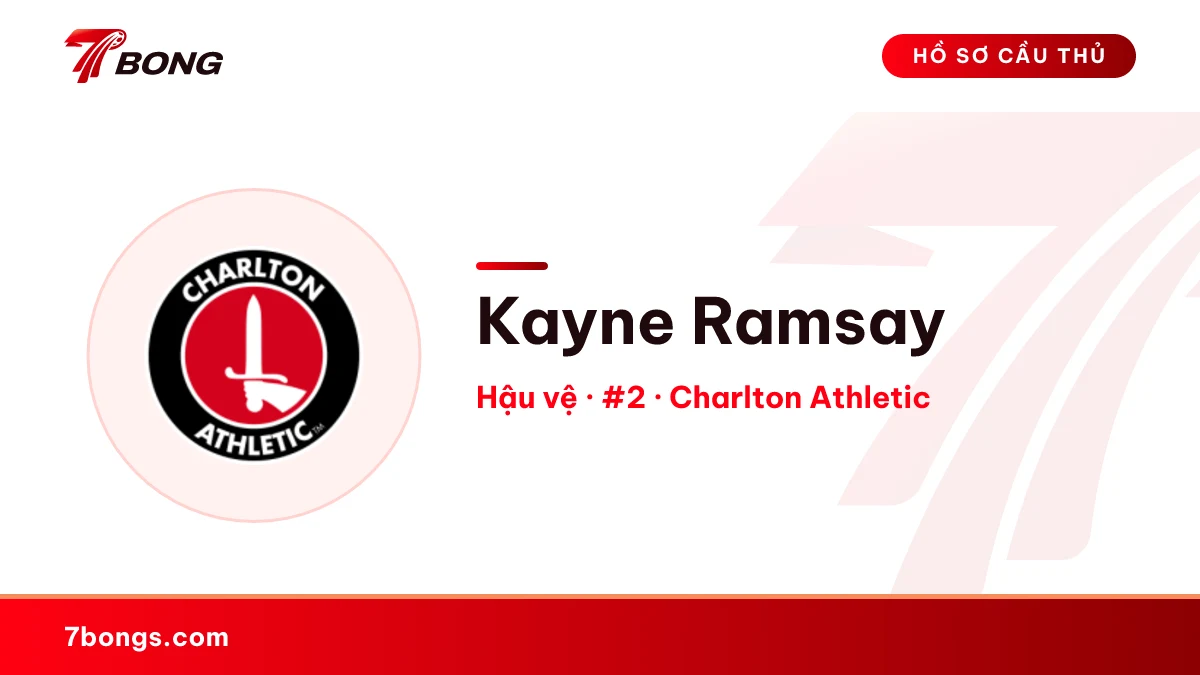 Kayne Ramsay — Charlton Athletic