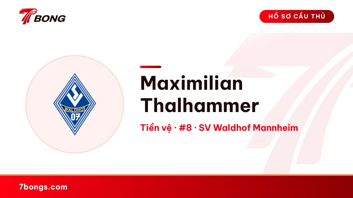 Maximilian Thalhammer — SV Waldhof Mannheim