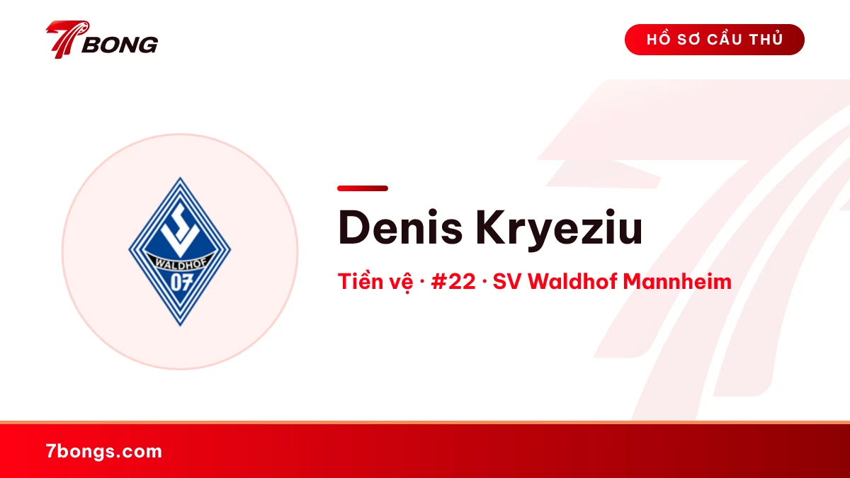 Denis Kryeziu — SV Waldhof Mannheim
