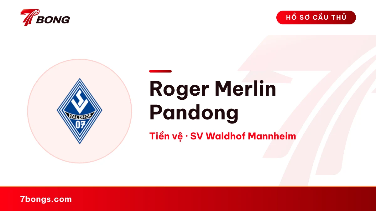 Roger Merlin Pandong — SV Waldhof Mannheim