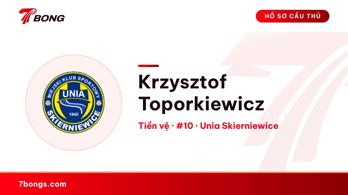 Krzysztof Toporkiewicz — Unia Skierniewice
