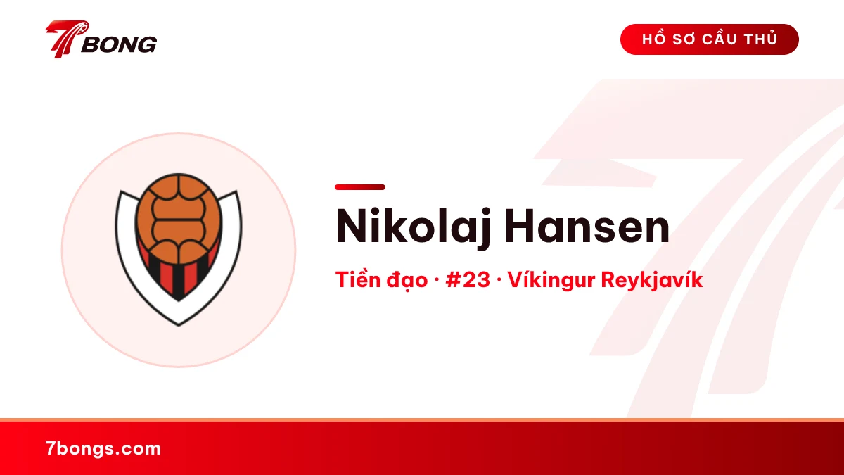 Nikolaj Hansen — Víkingur Reykjavík