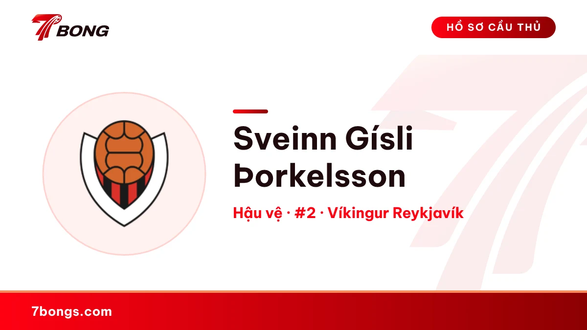 Sveinn Gísli Þorkelsson — Víkingur Reykjavík