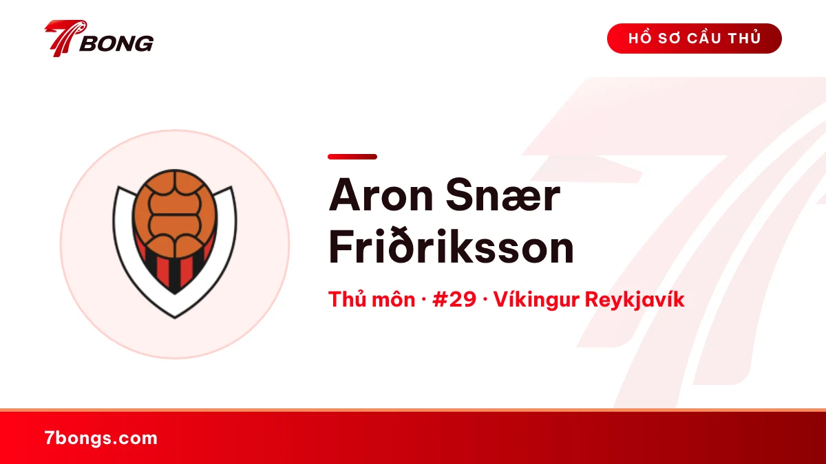 Aron Snær Friðriksson — Víkingur Reykjavík