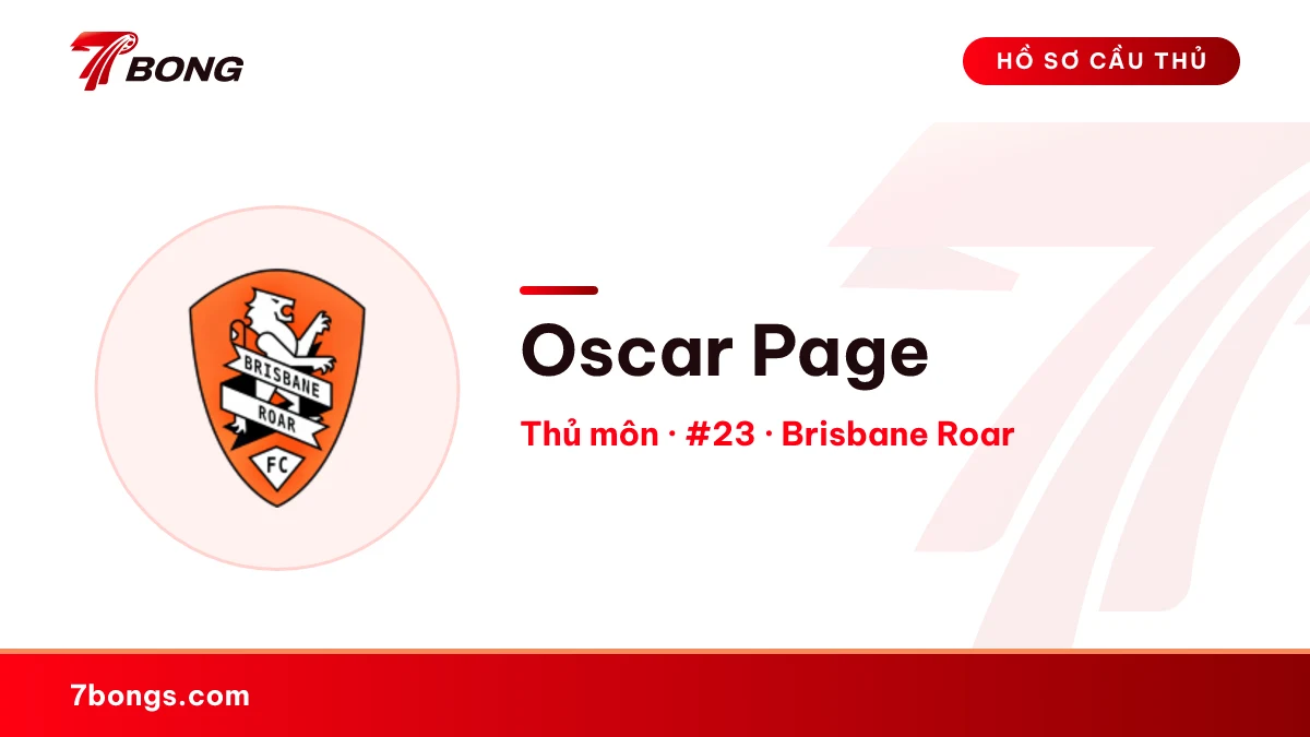 Oscar Page — Brisbane Roar