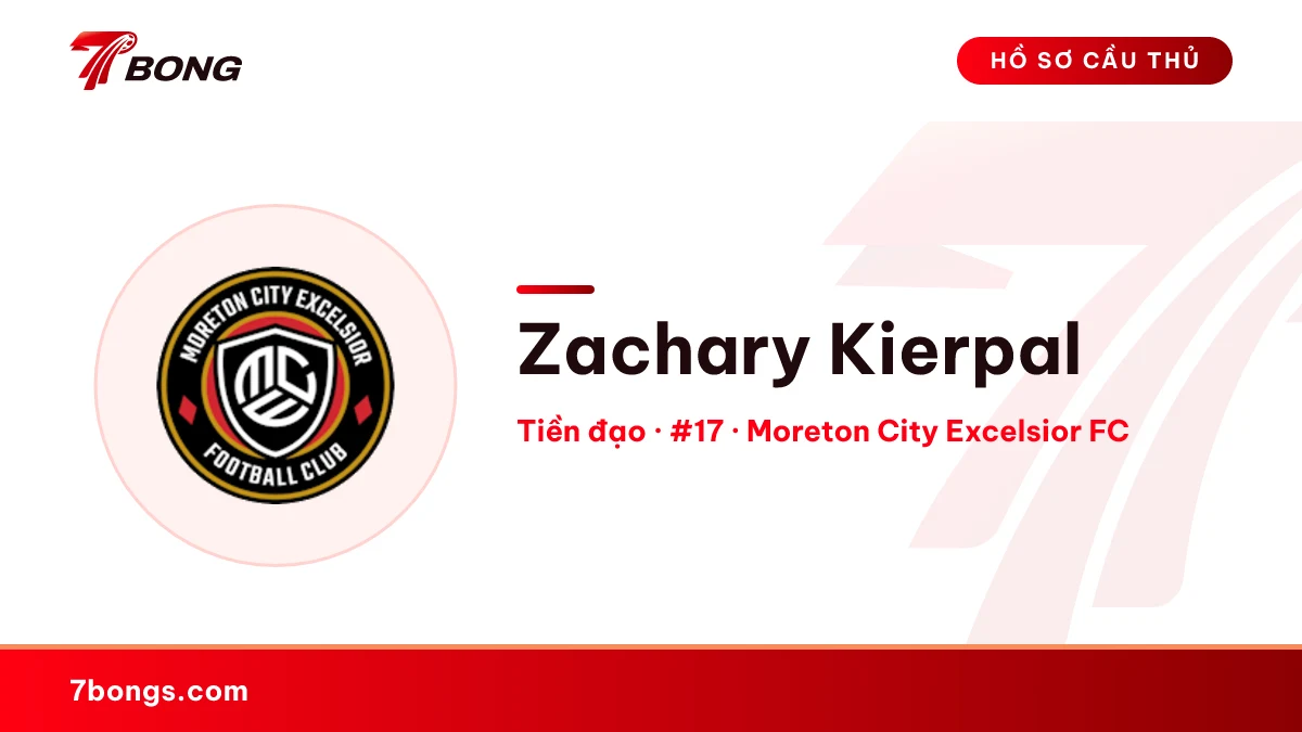 Zachary Kierpal — Moreton City Excelsior FC