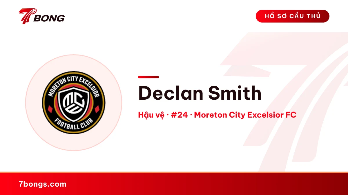 Declan Smith — Moreton City Excelsior FC