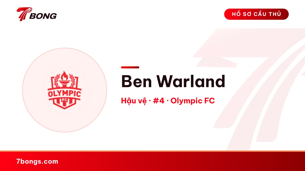 Ben Warland — Olympic FC