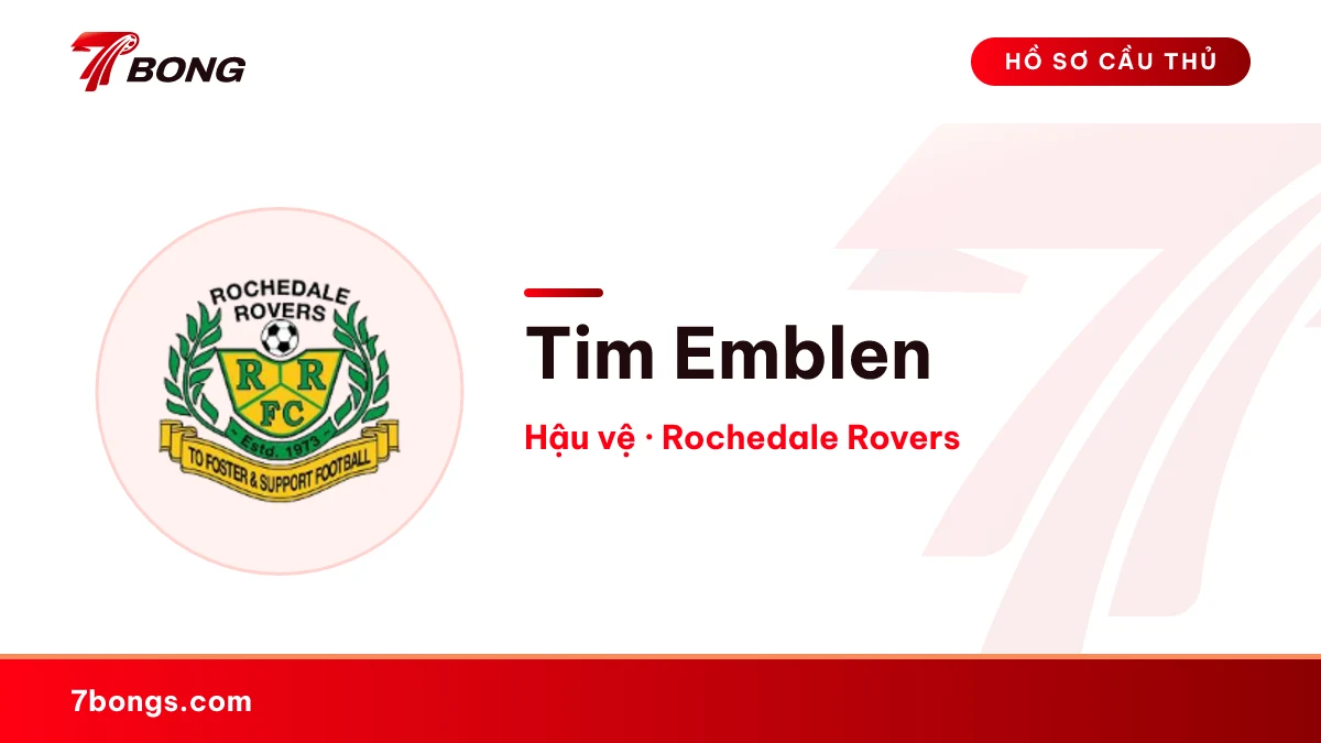 Tim Emblen — Rochedale Rovers