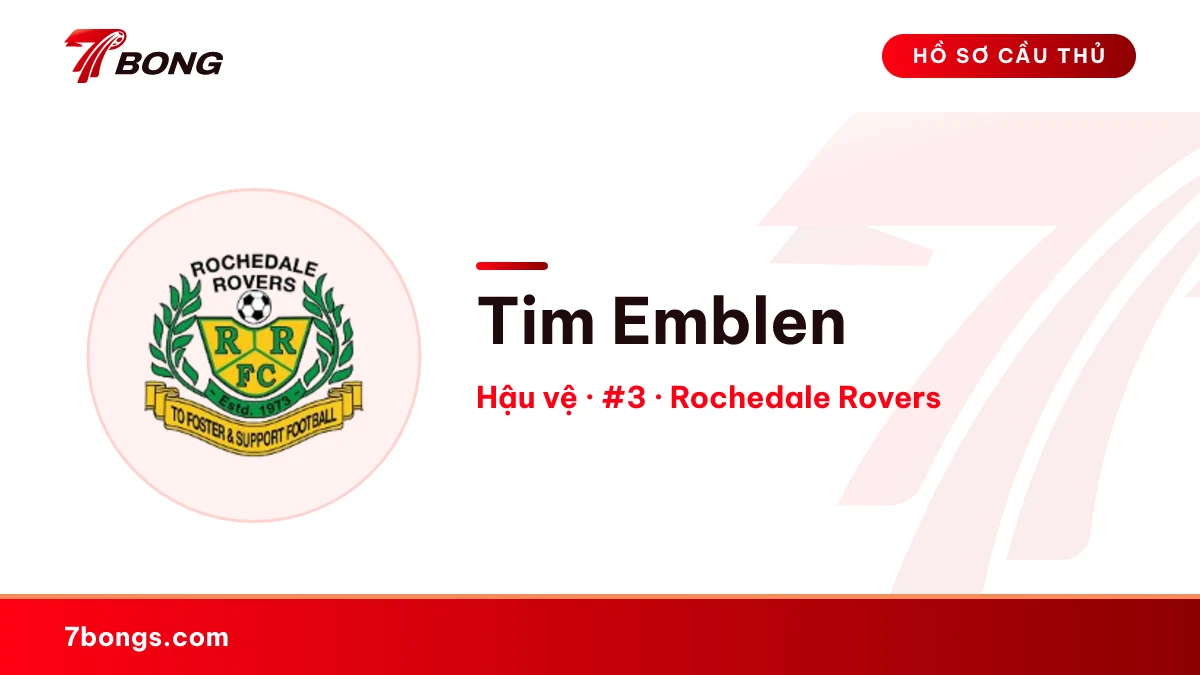Tim Emblen — Rochedale Rovers
