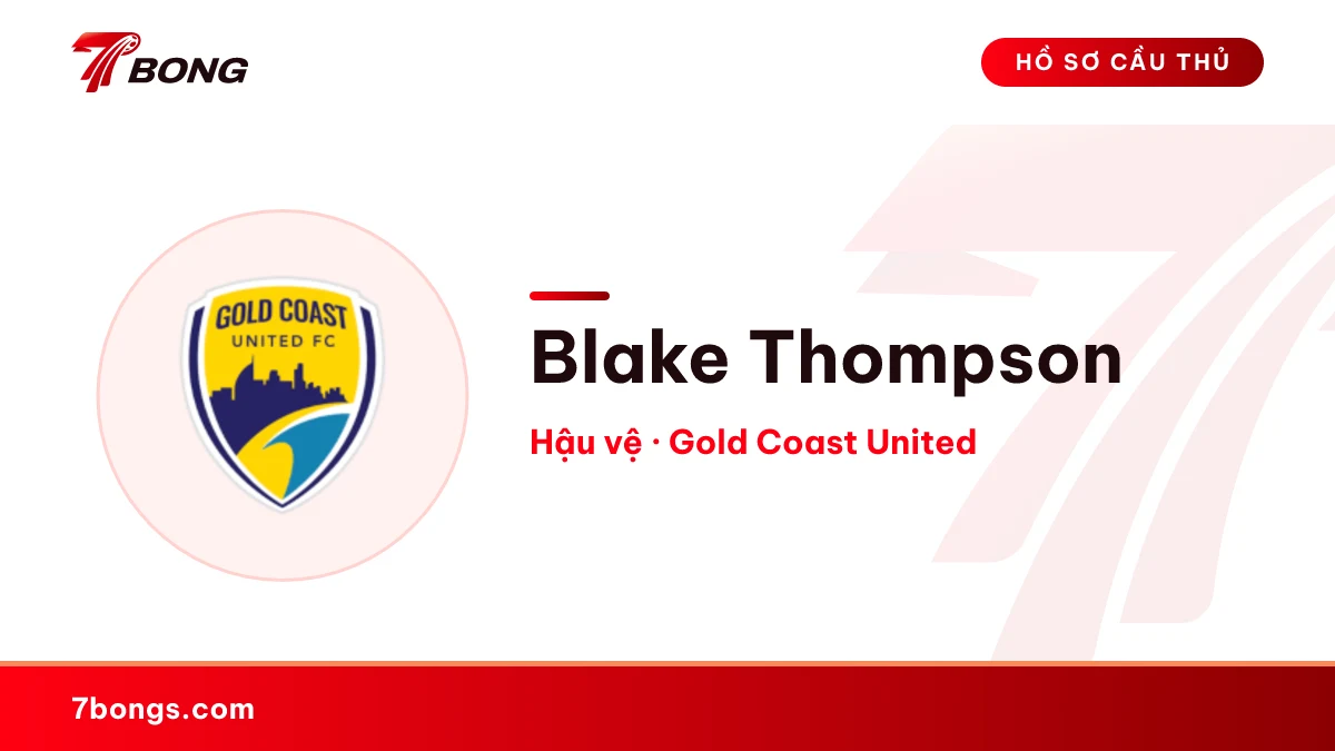 Blake Thompson — Gold Coast United