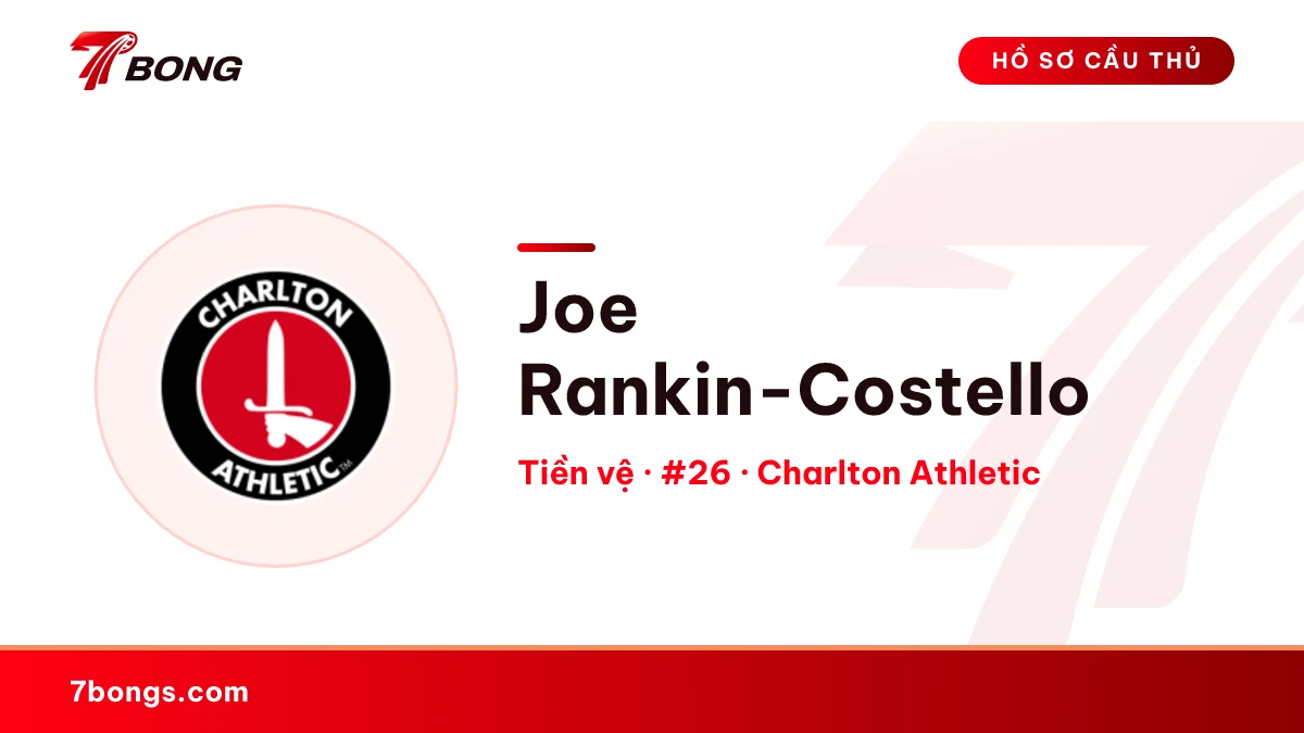 Joe Rankin-Costello — Charlton Athletic