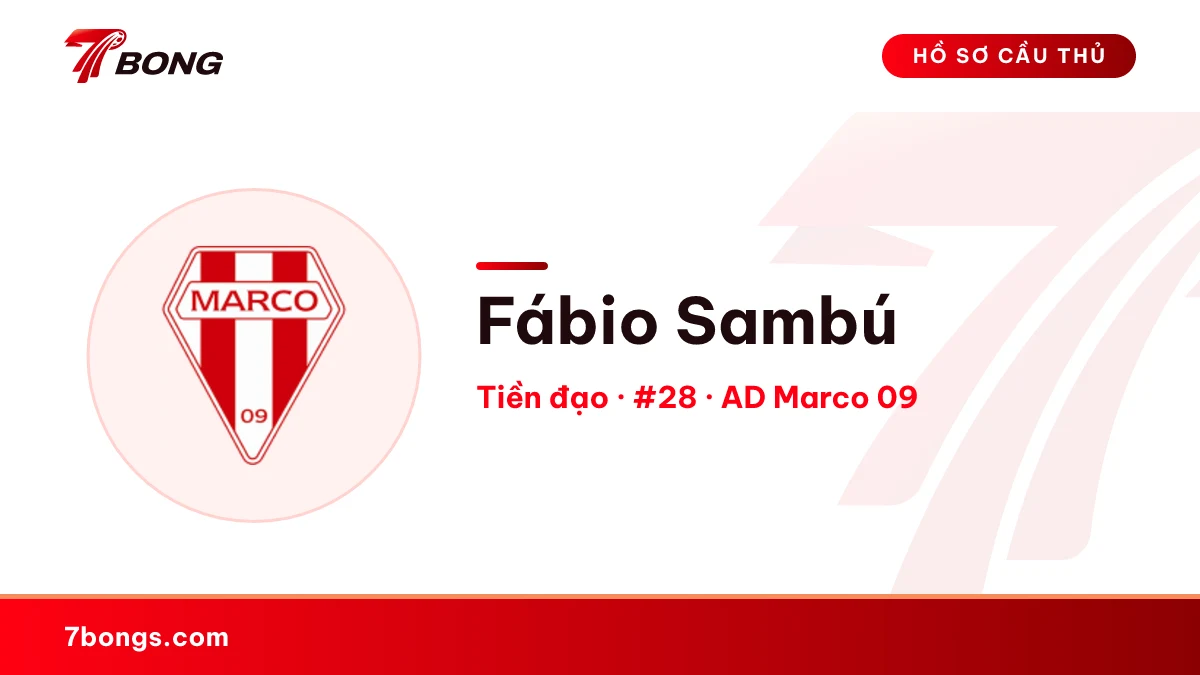 Fábio Sambú — AD Marco 09