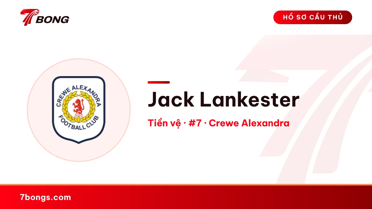 Jack Lankester — Crewe Alexandra