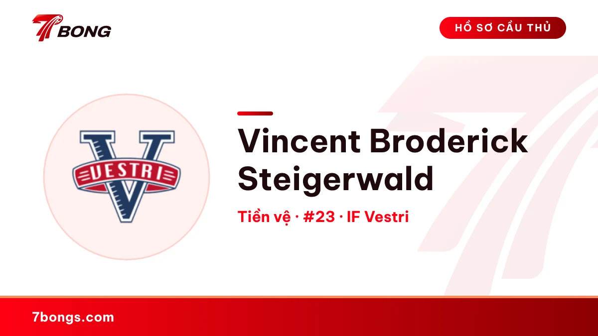 Vincent Broderick Steigerwald — IF Vestri