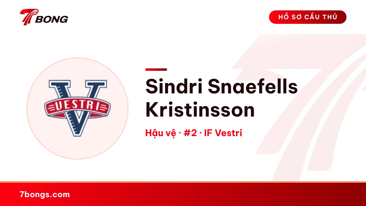 Sindri Snaefells Kristinsson — IF Vestri