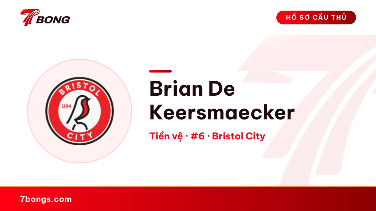 Brian De Keersmaecker — Bristol City