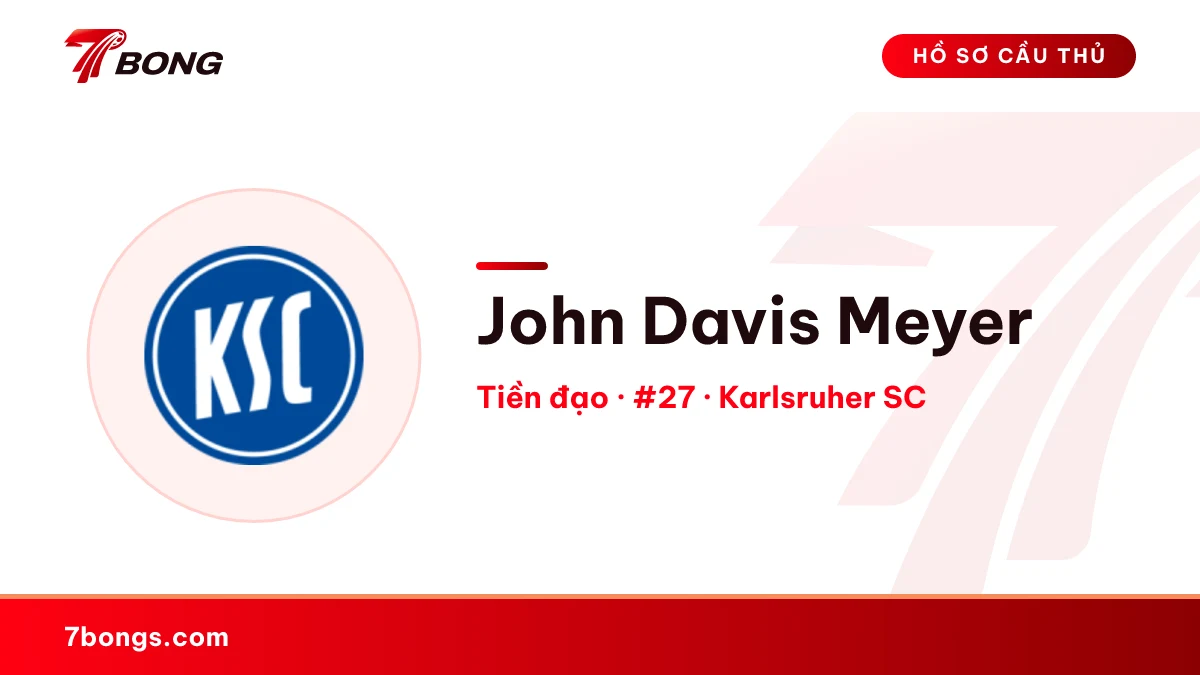John Davis Meyer — Karlsruher SC