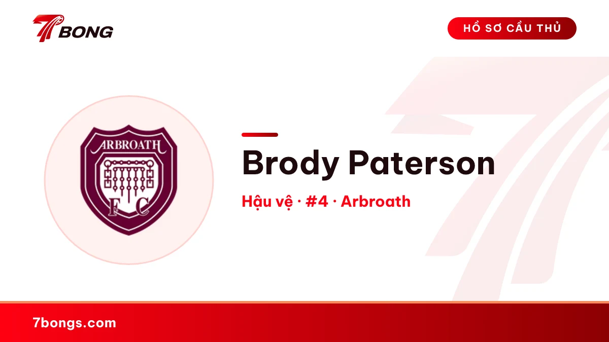 Brody Paterson — Arbroath