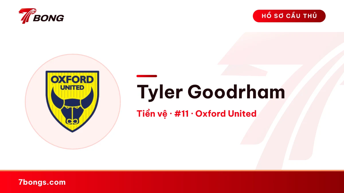 Tyler Goodrham — Oxford United