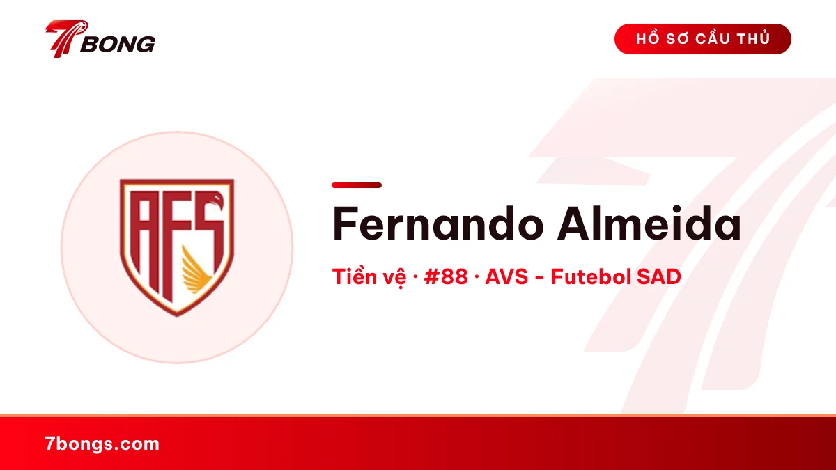 Fernando Almeida — AVS - Futebol SAD