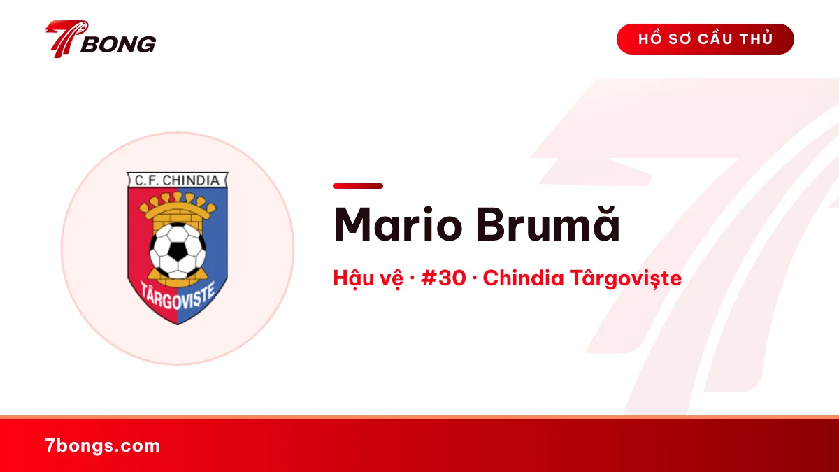 Mario Brumă — Chindia Târgoviște