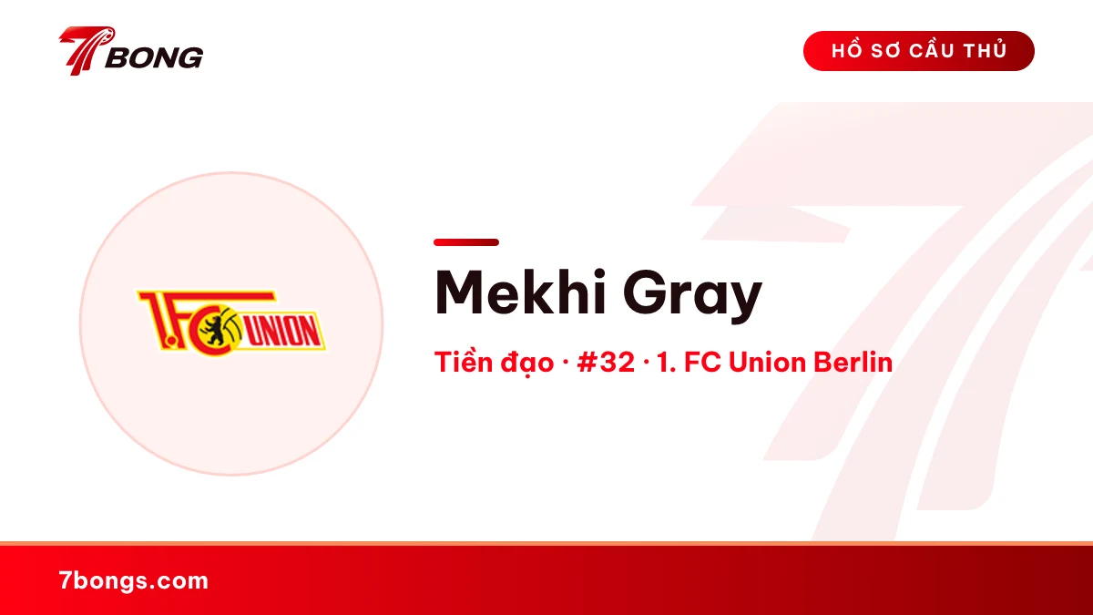 Mekhi Gray — 1. FC Union Berlin