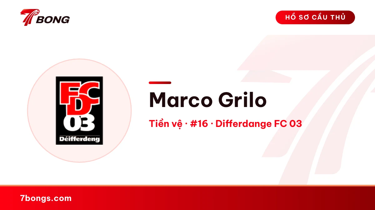 Marco Grilo — Differdange FC 03