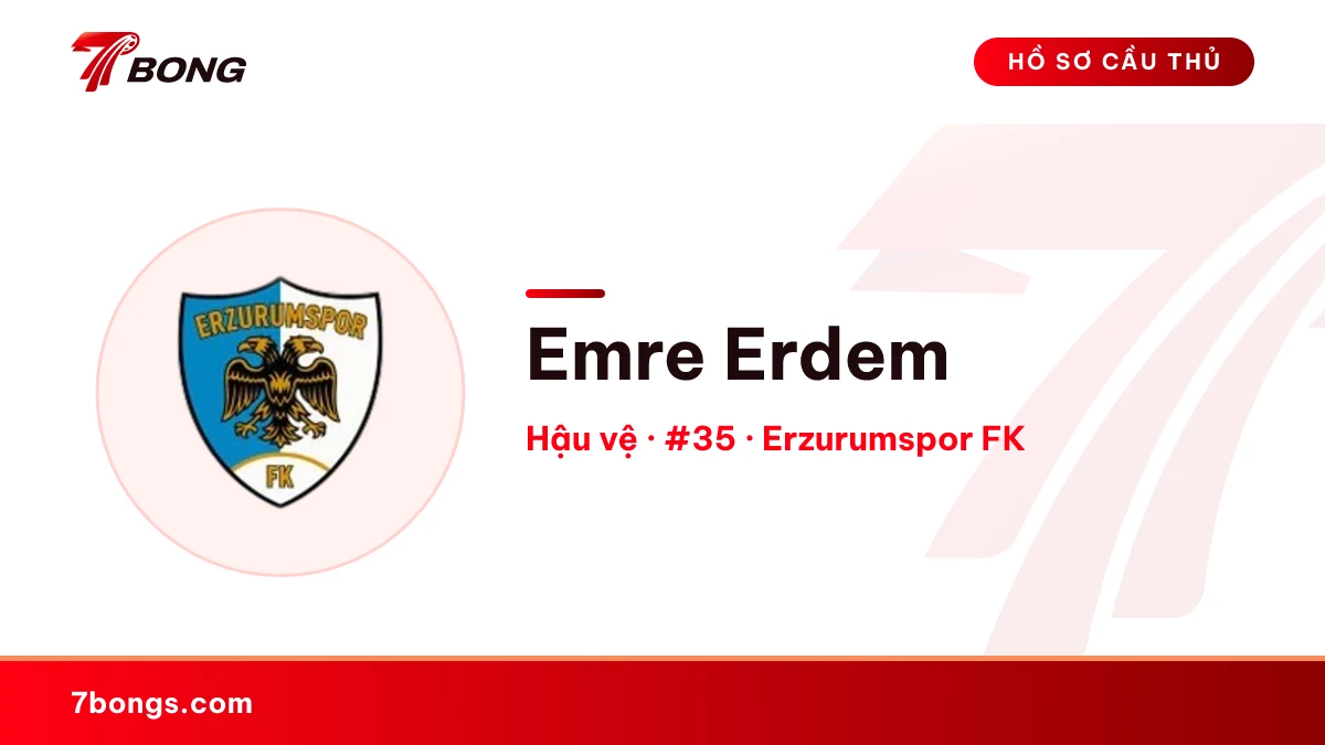 Emre Erdem — Erzurumspor FK